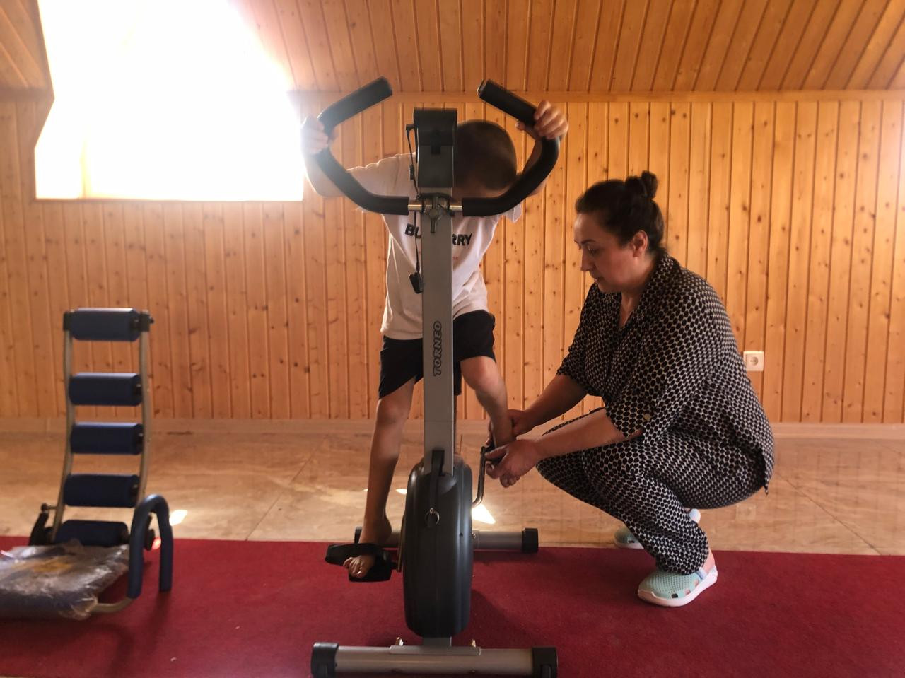 Рабочие будни инструктора ЛФК